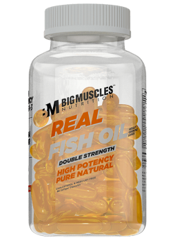 BIGMUSCLES FISH OIL: DOUBLE STRENGTH 60 CAPSULES